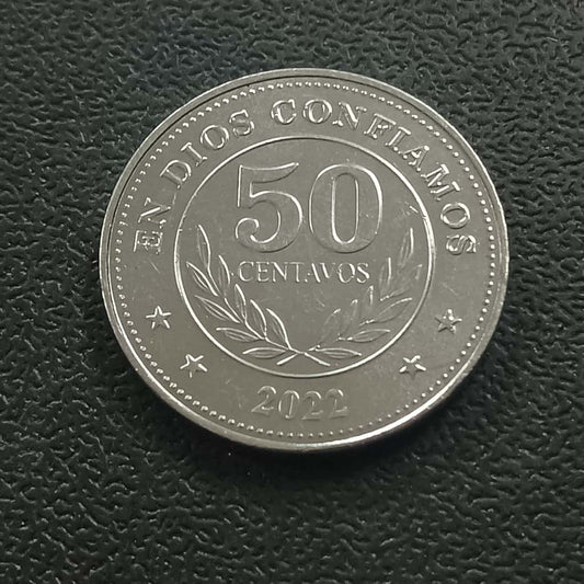 50 Centavos 2022 UNC - Nicaragua