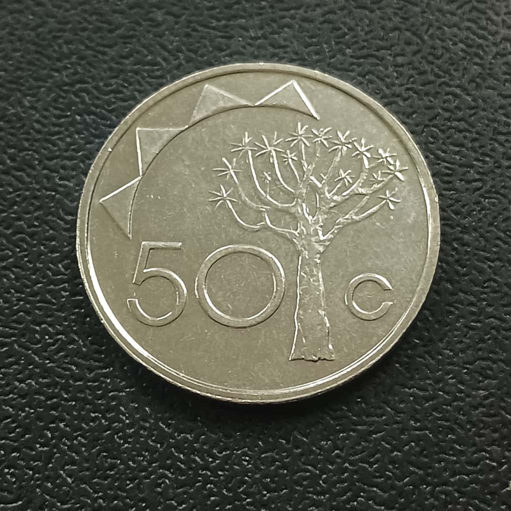 50 Cents 2022 AUNC - Namibia