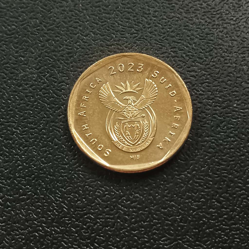 20 Cents 2023 UNC (English - Afrikaans) - South Africa