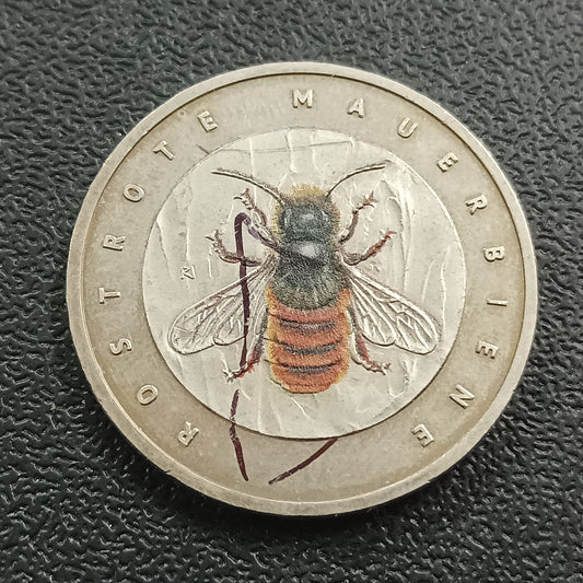 5 Euros 2023 (Red Mason Bee) - Germany Colored Coin