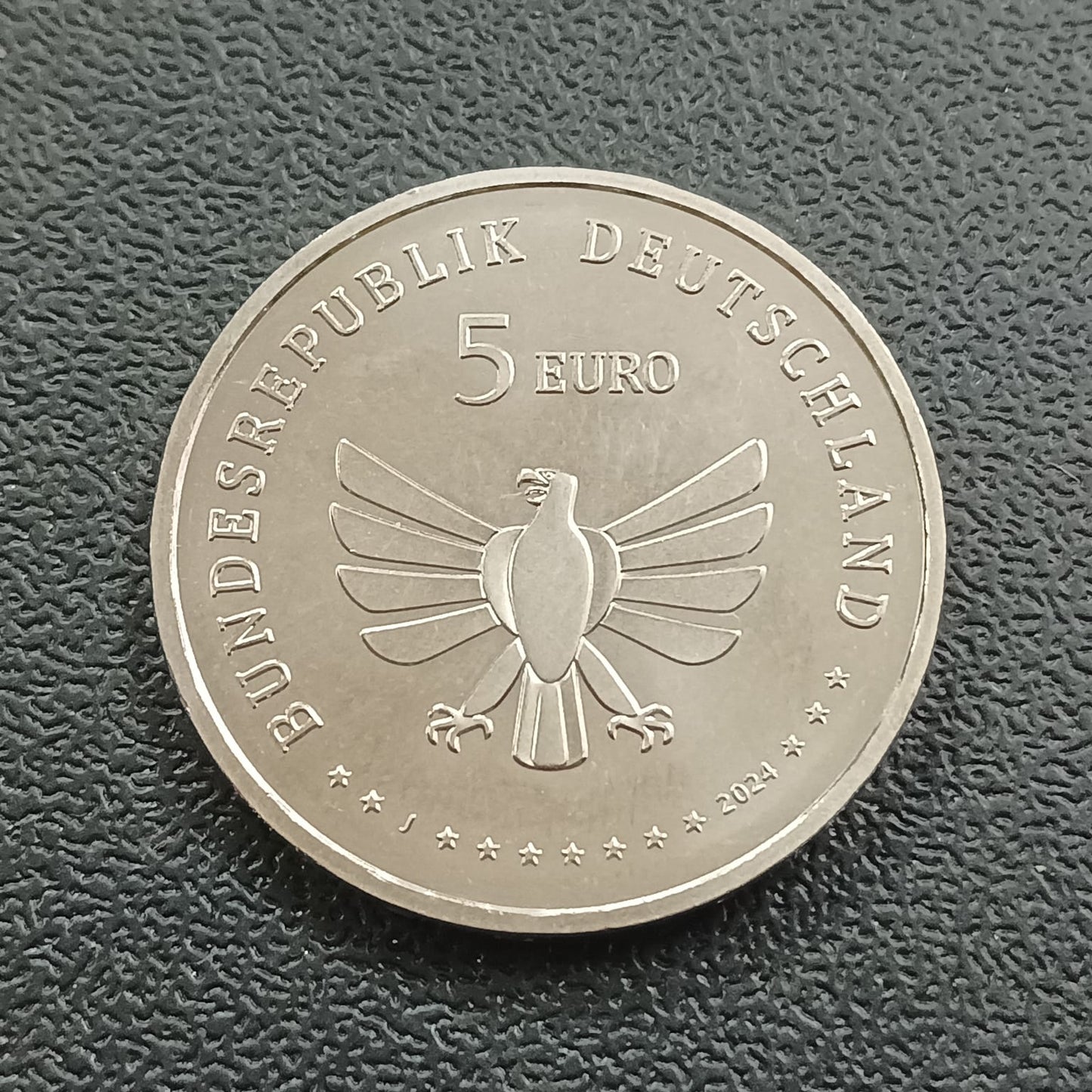 5 Euros 2024 AUNC (Red Mason Bee) - Germany Colored Coin