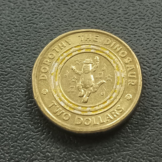 2 Dollars 2021 (Dorothy the Dinosaur) - Australia