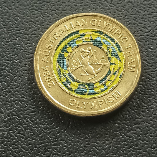 2 Dollars 2024 (Paris Olympics - Olympism) - Australia Circulating Commemorative Coin