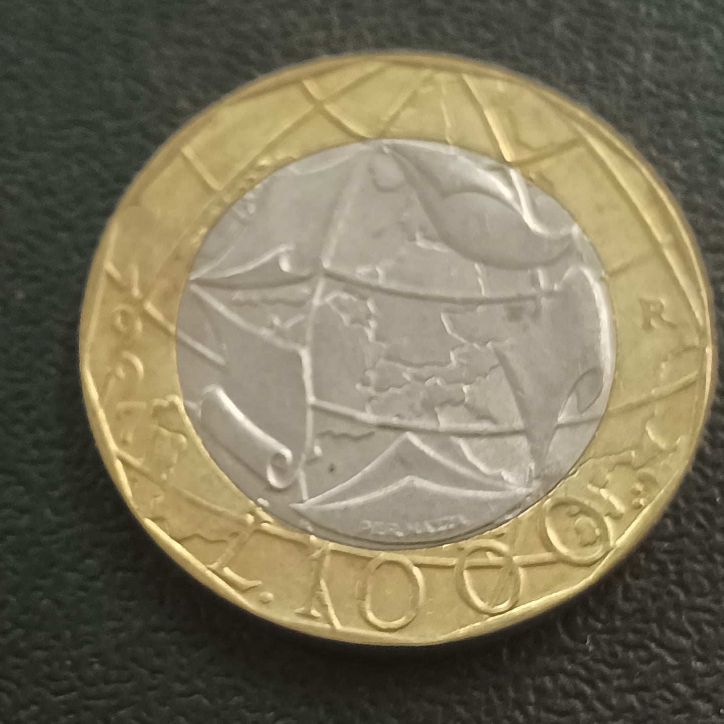 1000 Lire 1997 AUNC (European Union; Reunited Germany Map) - Germany