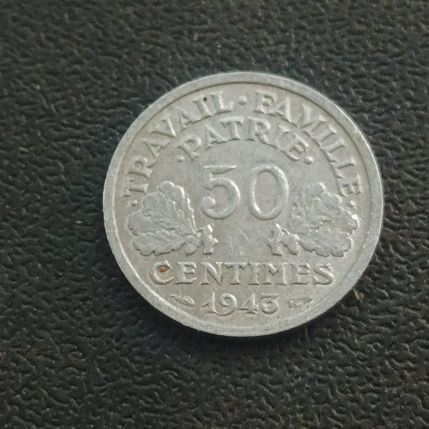 50 Centimes 1943 AUNC - Vichy French State;