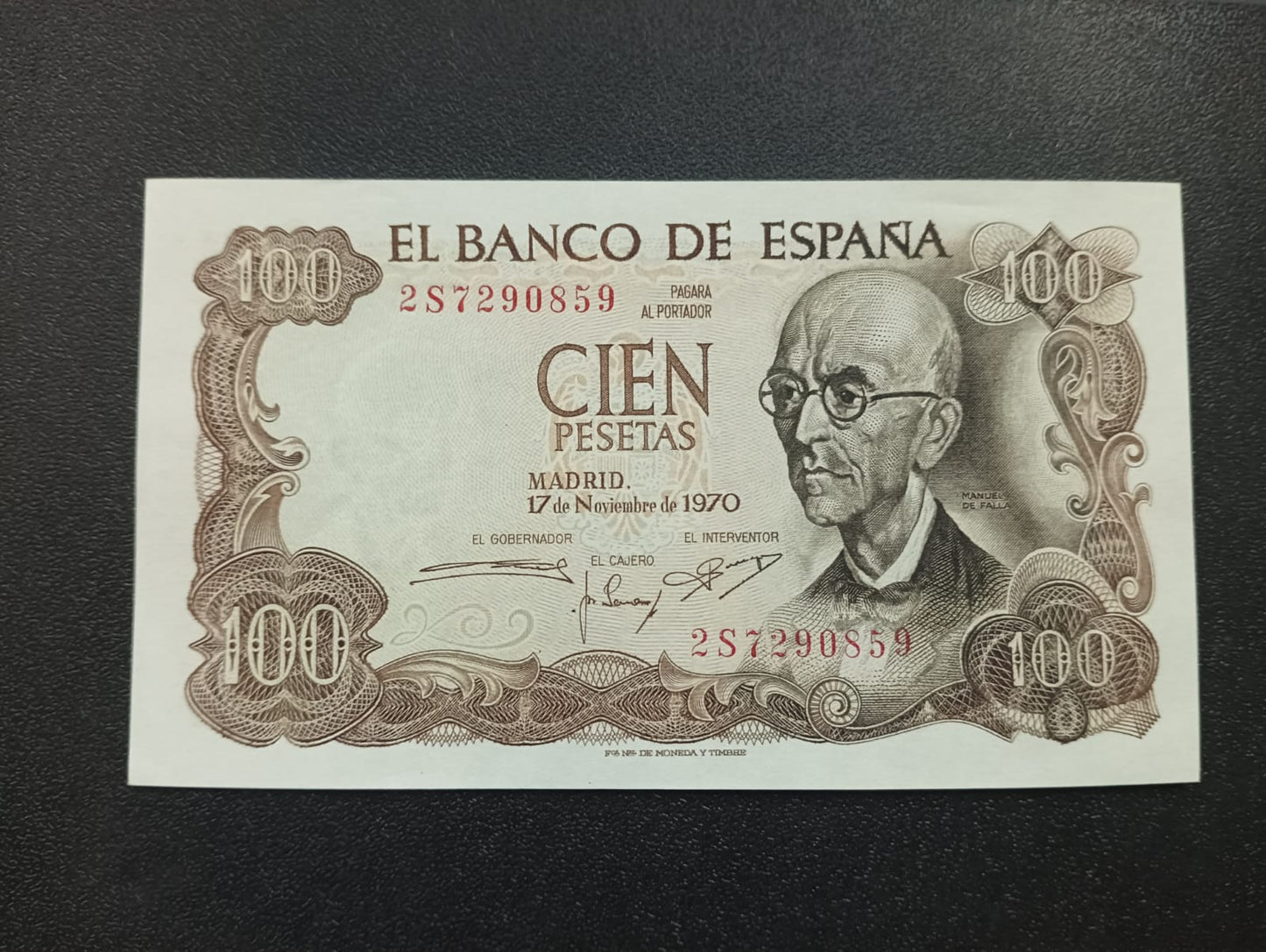 100 Pesetas 1970 Francisco Franco - Spain (Ref : 121103)