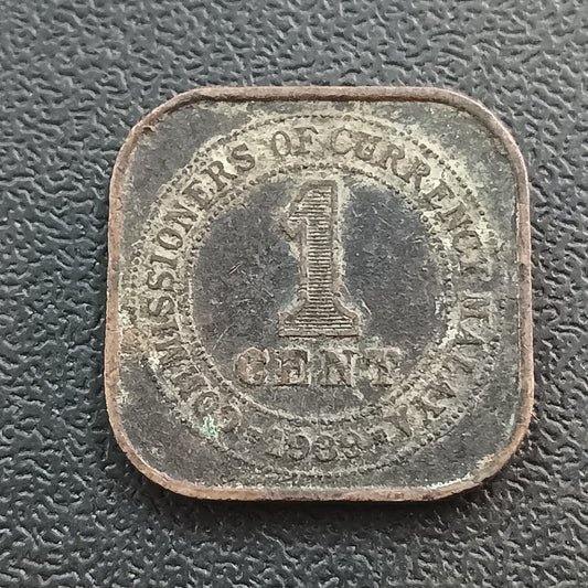 1 Cent 1939 (large type) - Malaya (Ref :141102)