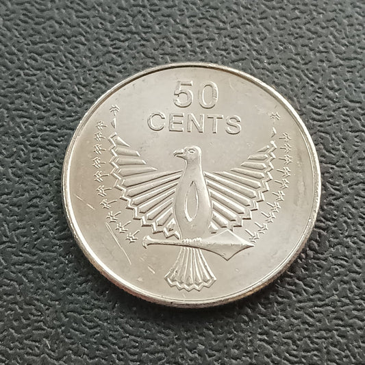 50 cents 2012 AUNC - Solomon Islands
