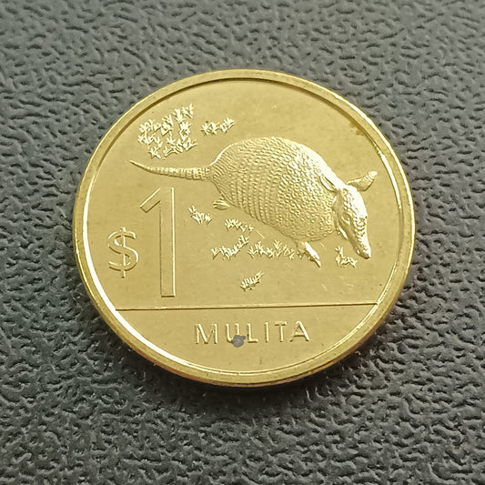 1 Peso Uruguayo (Mulita) 2024 UNC - Uruguay