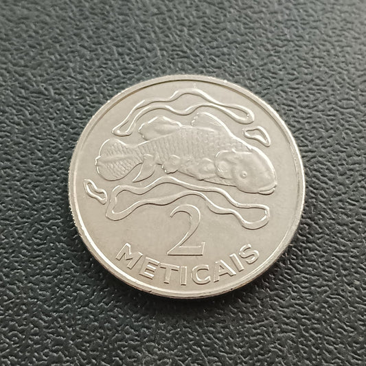 2 Meticais 2019 AUNC - Mozambique