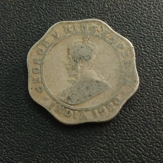 4 Anna 1920 CalcuttaScarce (Ref : 191102)