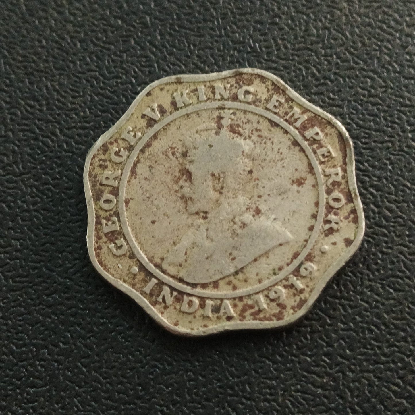 4 Anna 1919 Bombay Scarce (Ref : 191103)