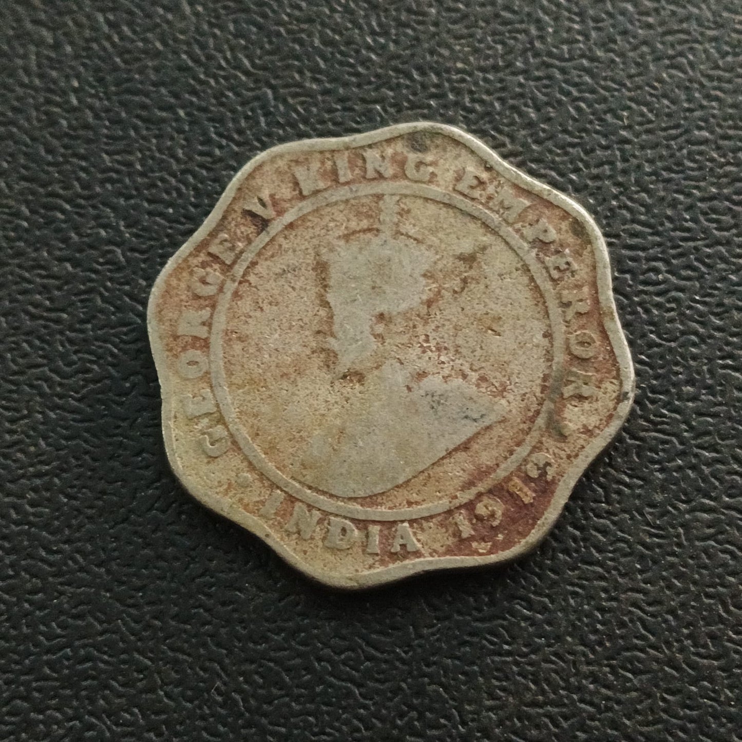 4 Anna 1919 Calcutta Scarce (Ref : 191105)