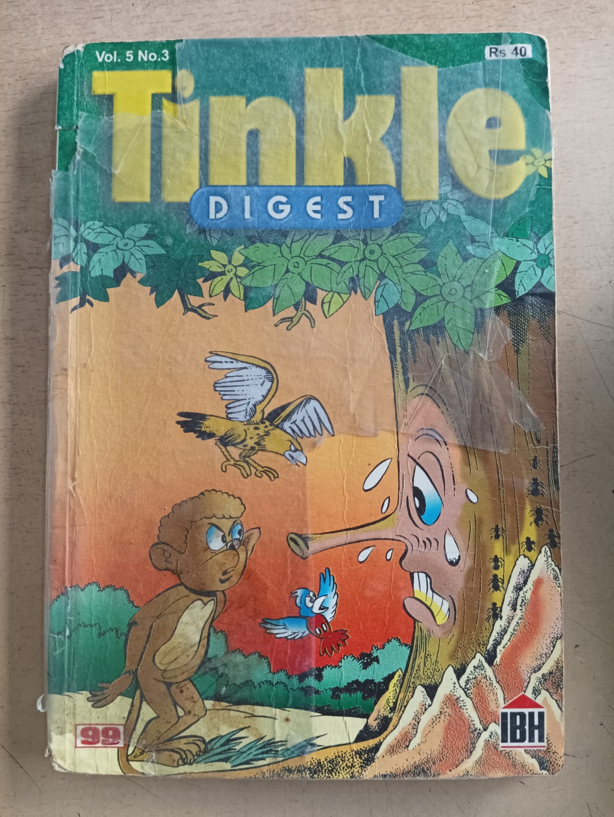 Tinkle Digest Vol 5 No 3 (Good  Pre owned Condition)