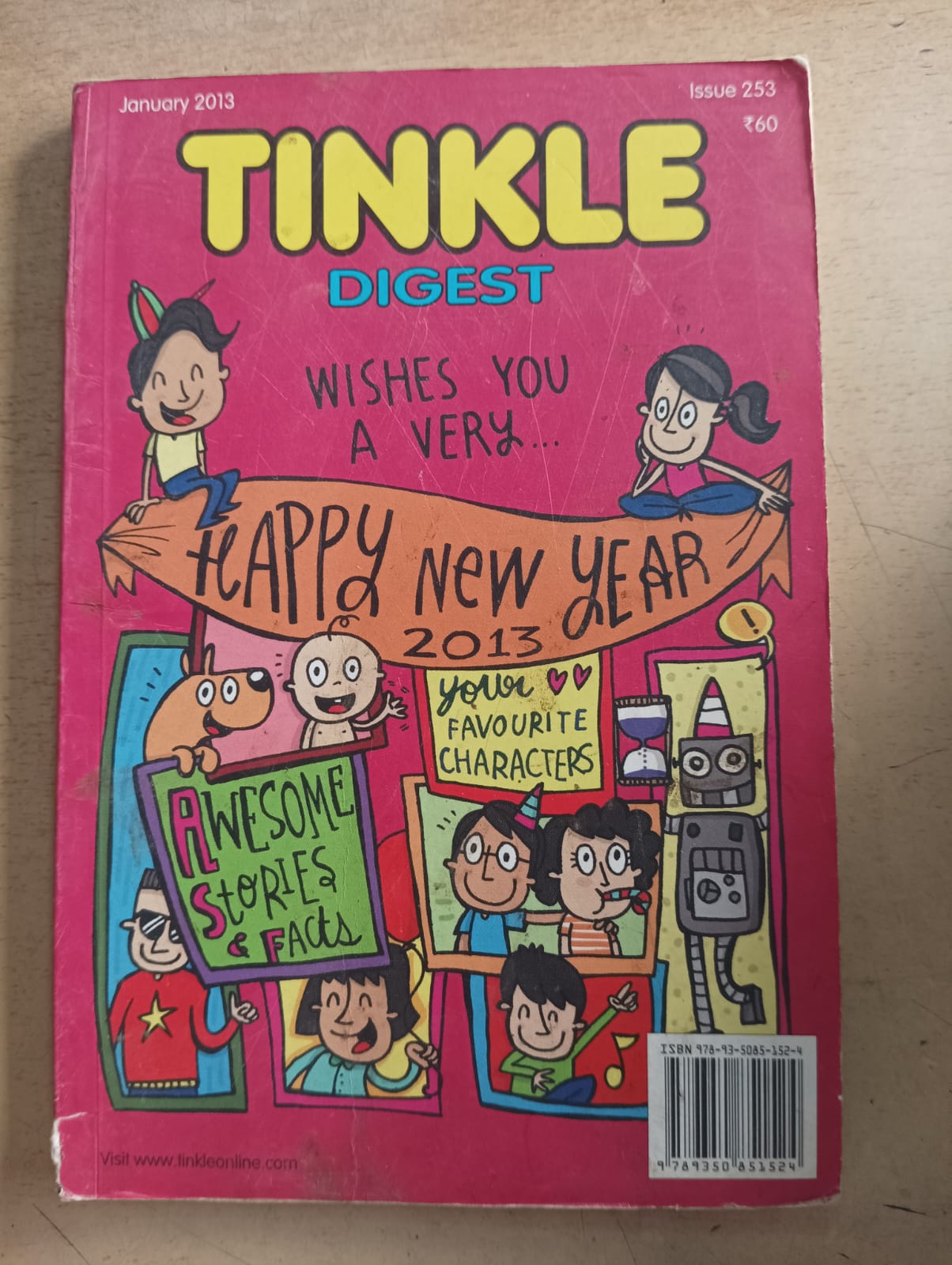 Tinkle Digest  No 253 (Pre-owned  Good Condition)