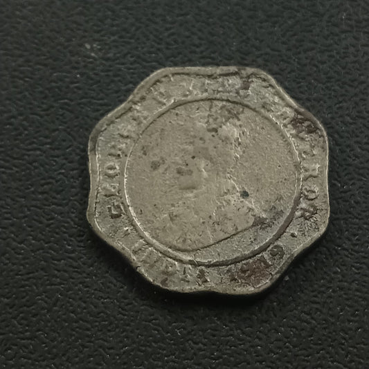 4 Anna 1920 Calcutta Scarce (Ref : 291103)