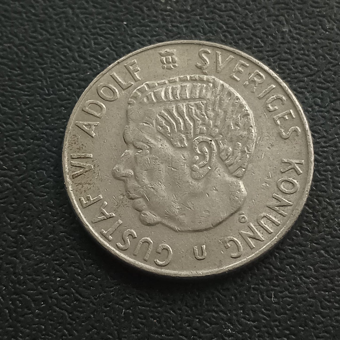 1 Krona - Gustaf VI Adolf - Sweden