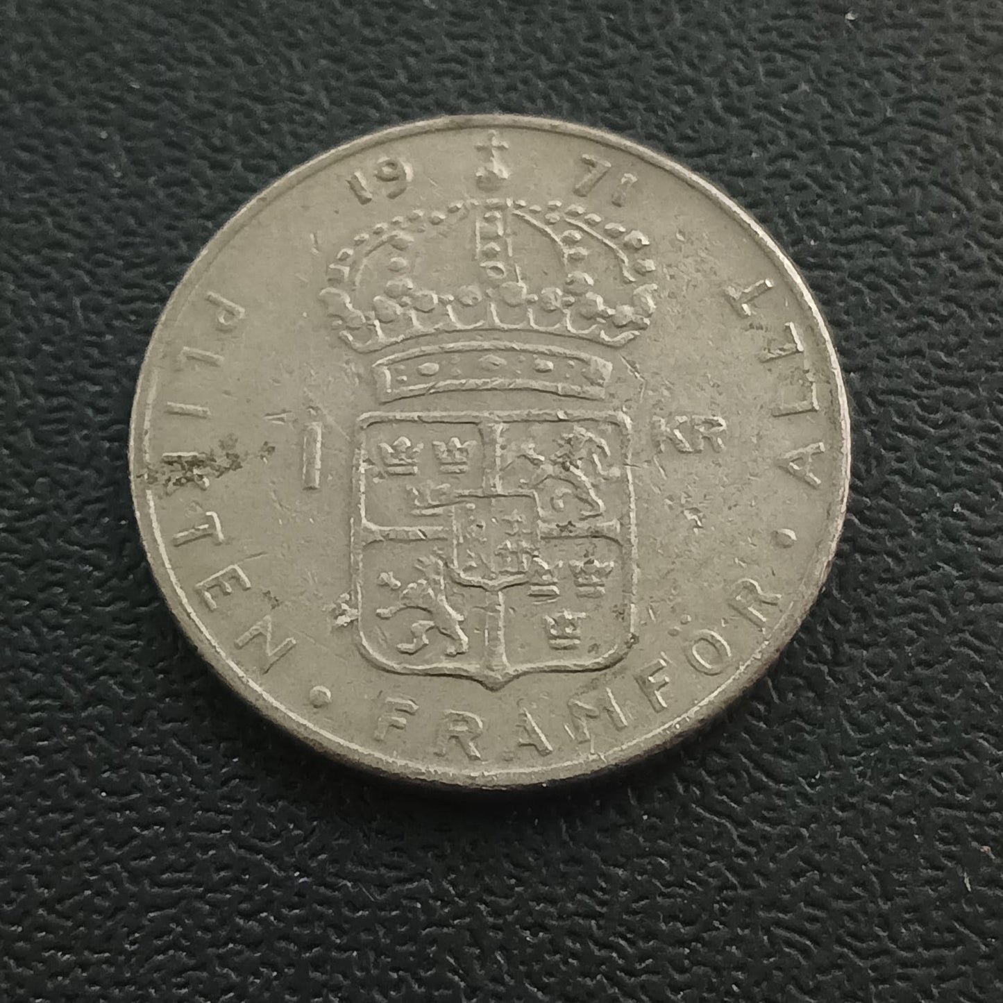 1 Krona - Gustaf VI Adolf - Sweden
