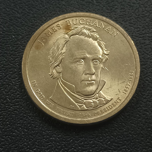 1 Dollar (James Buchanan) 2010  AUNC- U.S.A. (Presidential Dollar) - (Ref : 021202)