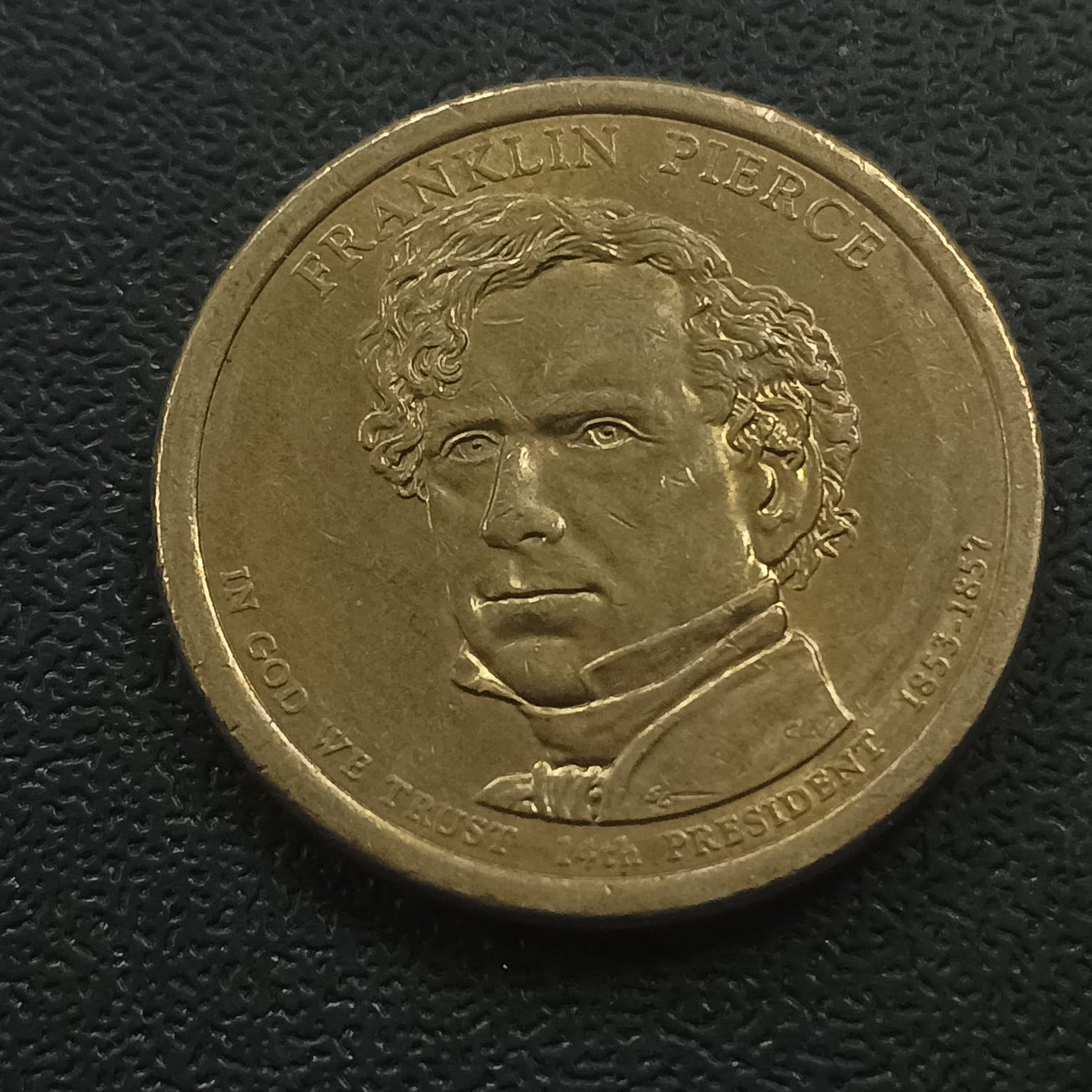 1 Dollar (Franklin Pierce) 2010 - U.S.A. (Presidential Dollar) - (Ref : 021211)