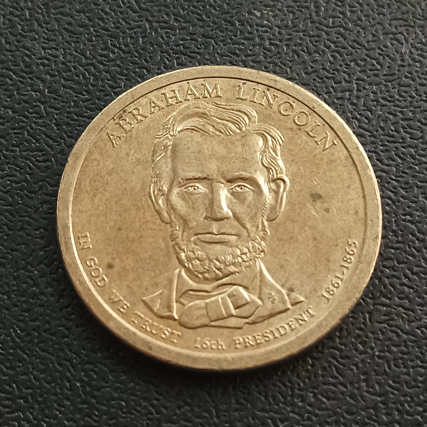 1 Dollar (Abraham Lincoln) 2010 - U.S.A. (Presidential Dollar) - (Ref : 031203)