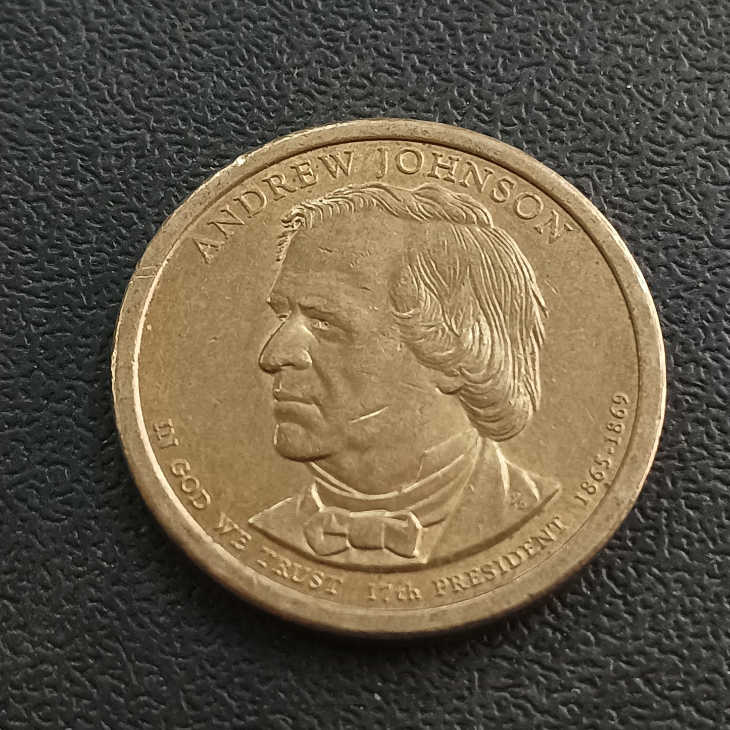 1 Dollar (Andrew Johnson) 2011 - U.S.A. (Presidential Dollar) - (Ref : 031207)