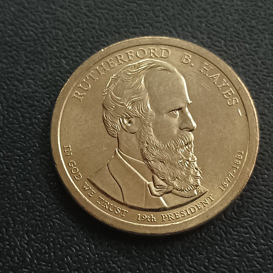1 Dollar (Rutherford B. Hayes) 2011 AUNC - U.S.A. (Presidential Dollar) - (Ref : 091205)