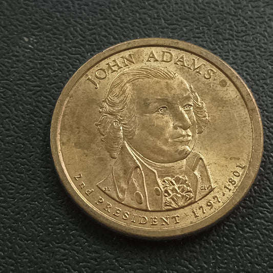 1 Dollar (John Quincy Adams) 2008  AUNC- U.S.A. (Presidential Dollar) - (Ref : 091212)
