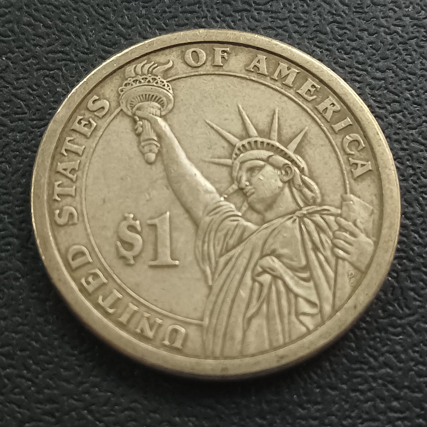 1 Dollar (James Madison - 4th President - 1809-1817) - U.S.A. :  Series: Presidential $1 (Ref : 091213)