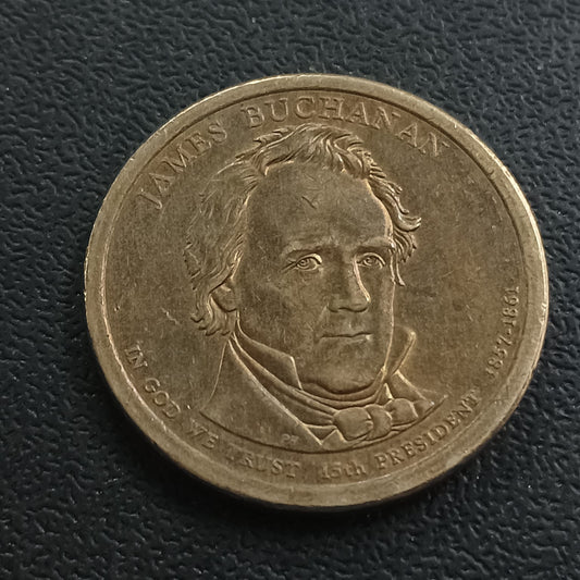 1 Dollar (James Buchanan) 2010 - U.S.A. (Presidential Dollar) - (Ref : 091214)