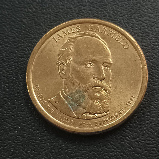 1 Dollar (James Garfield) 2011- U.S.A. (Presidential Dollar) - (Ref : 091217)