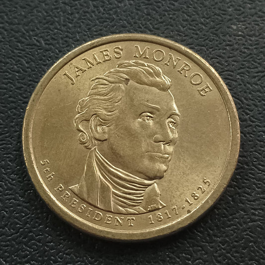 1 Dollar (James Monroe) 2008 AUNC - U.S.A. (Presidential Dollar) - (Ref : 091220)