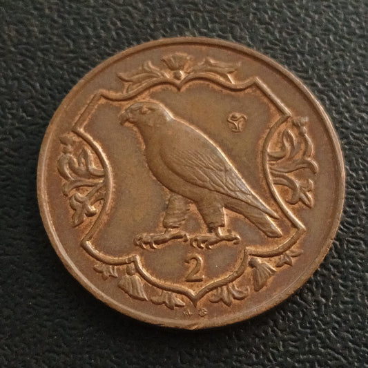 2 Pence 1985 (Peregrin Falcon) - Isle of Man