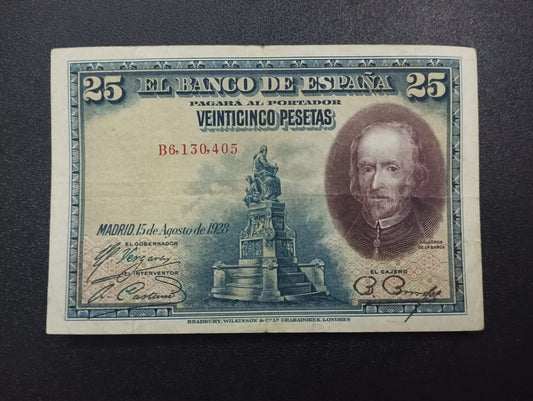 25 Pesetas 1928 Alfonso XIII - Spain (Ref : 131202)