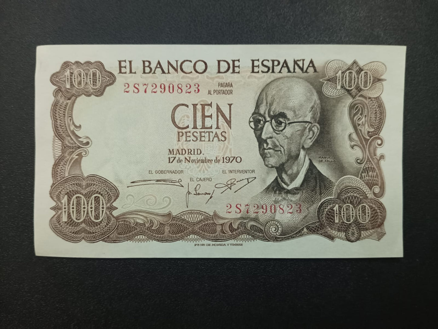100 Pesetas 1970 Francisco Franco - Spain (Ref : 131203)