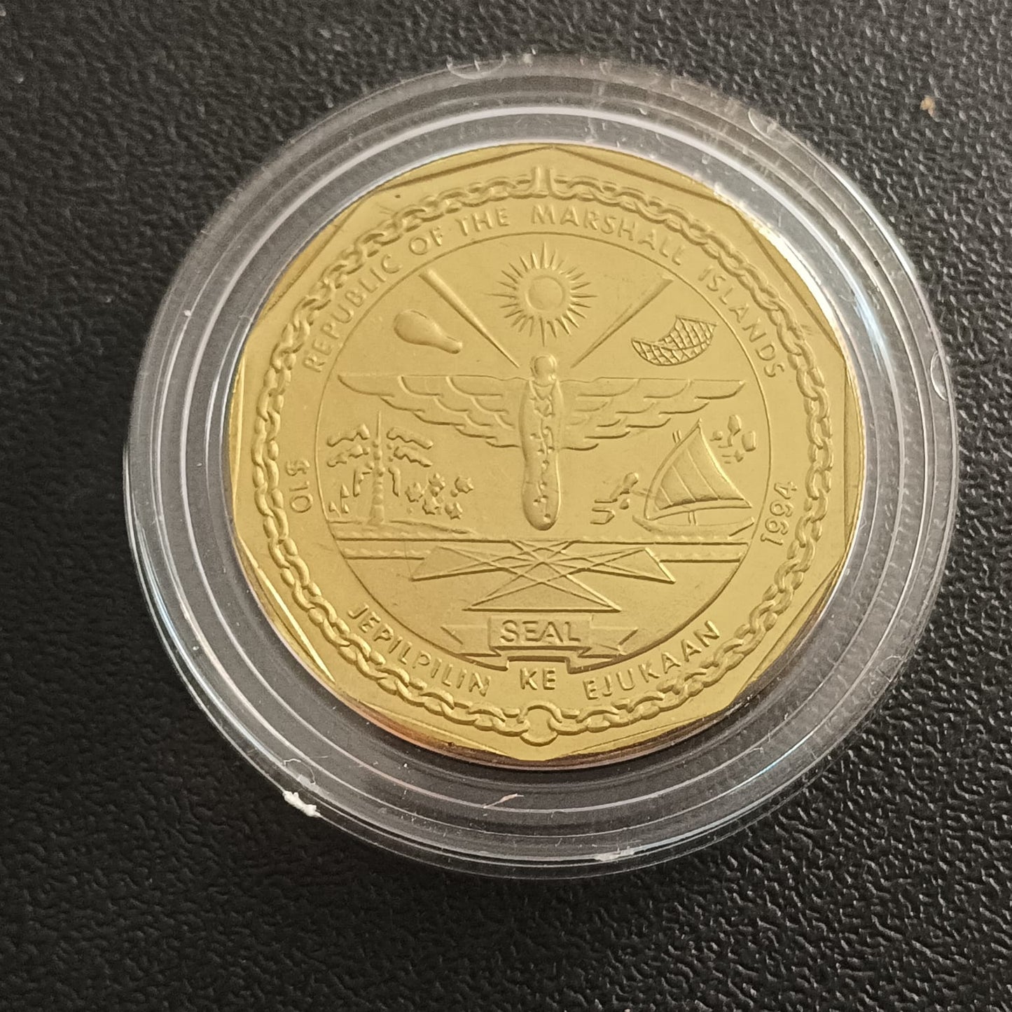 10 Dollars 1994 UNC (Neptune : Wonders of the Solar System) - Marshall Islands