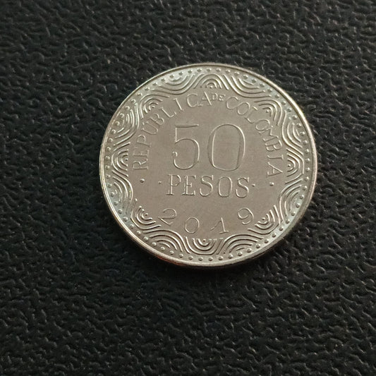 50 Pesos 2019 UNC  - Colombia