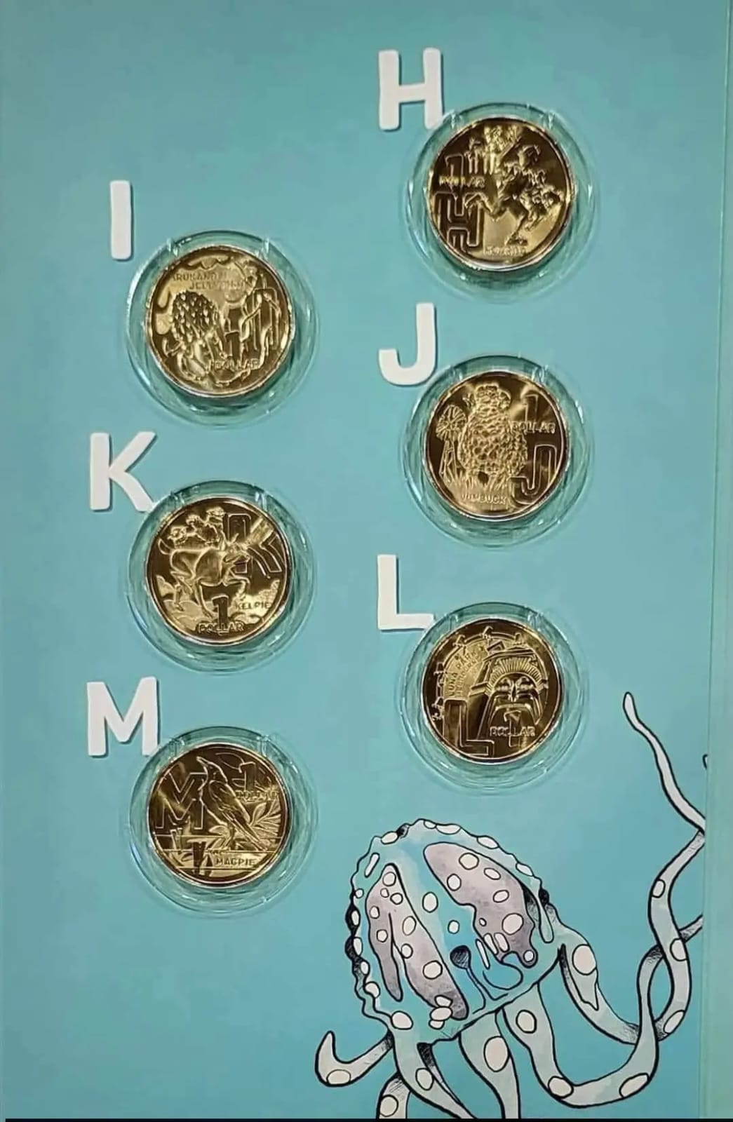 Australia 2022 Great Aussie Coin Hunt 3 (A To Z) 26 $1 Brilliant UNC Coins In Tube with Display Folder