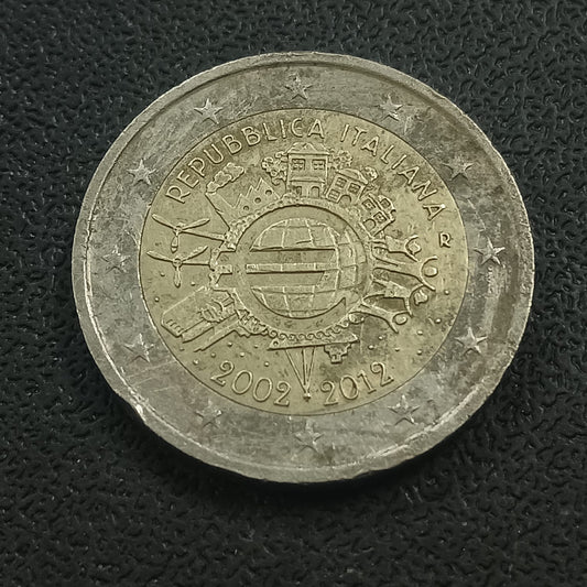 2 Euro 2012 (10 Years of Euro Cash) - Austria