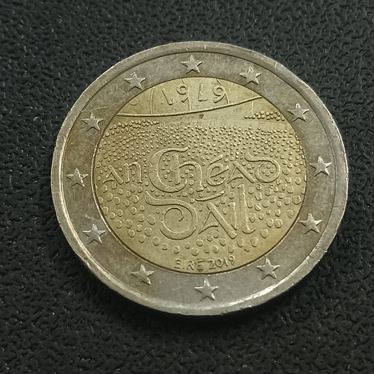 2 Euro 2019 (Centenary of the 1st. Meeting of Dail Eireann.) - Ireland