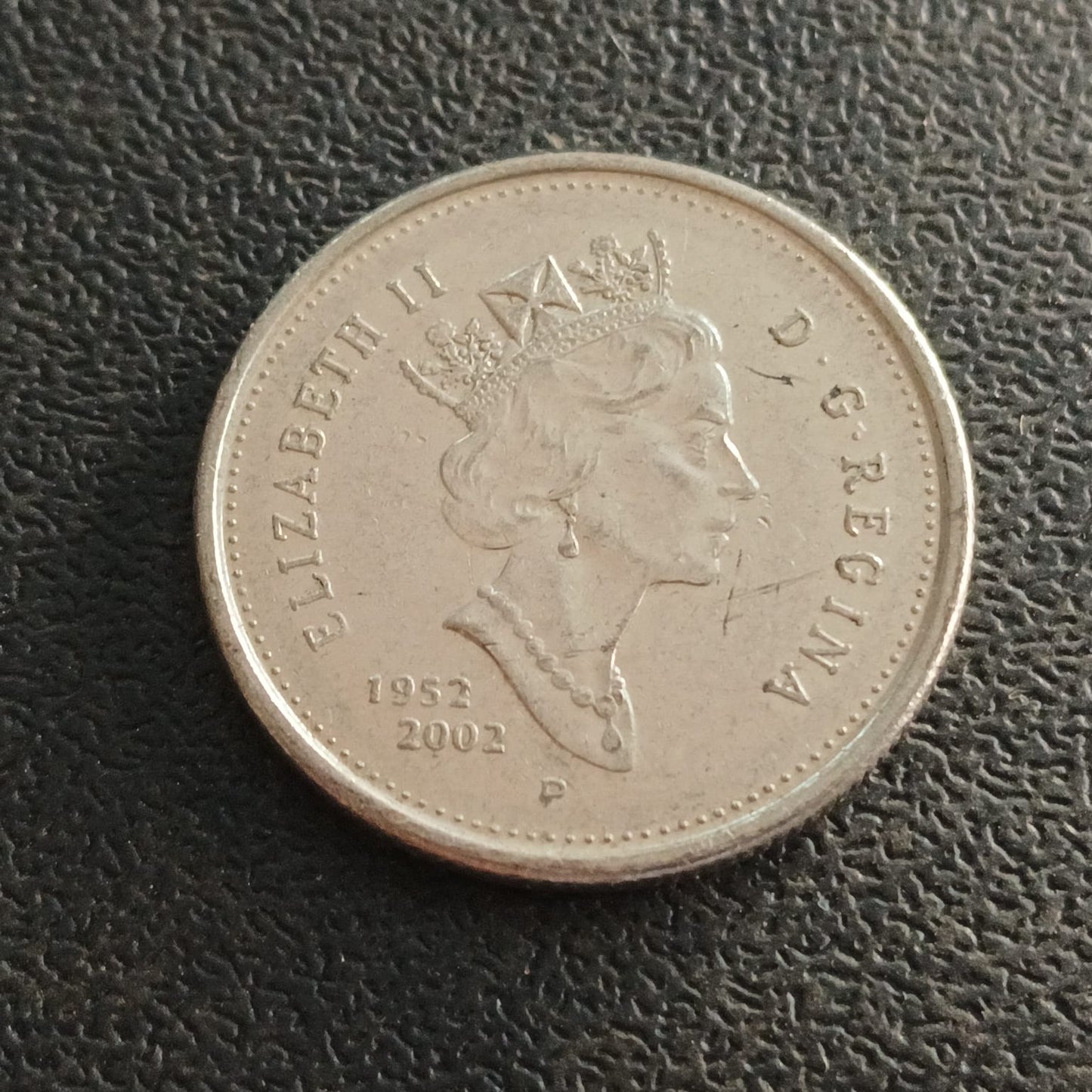 25 Cents 2002 (Golden Jubilee) - Canada