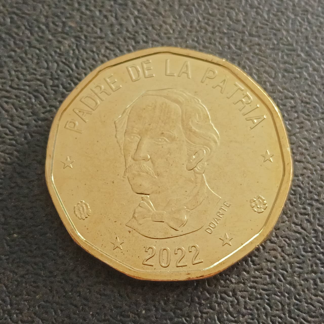 1 Peso 2022 UNC - Dominican Republic