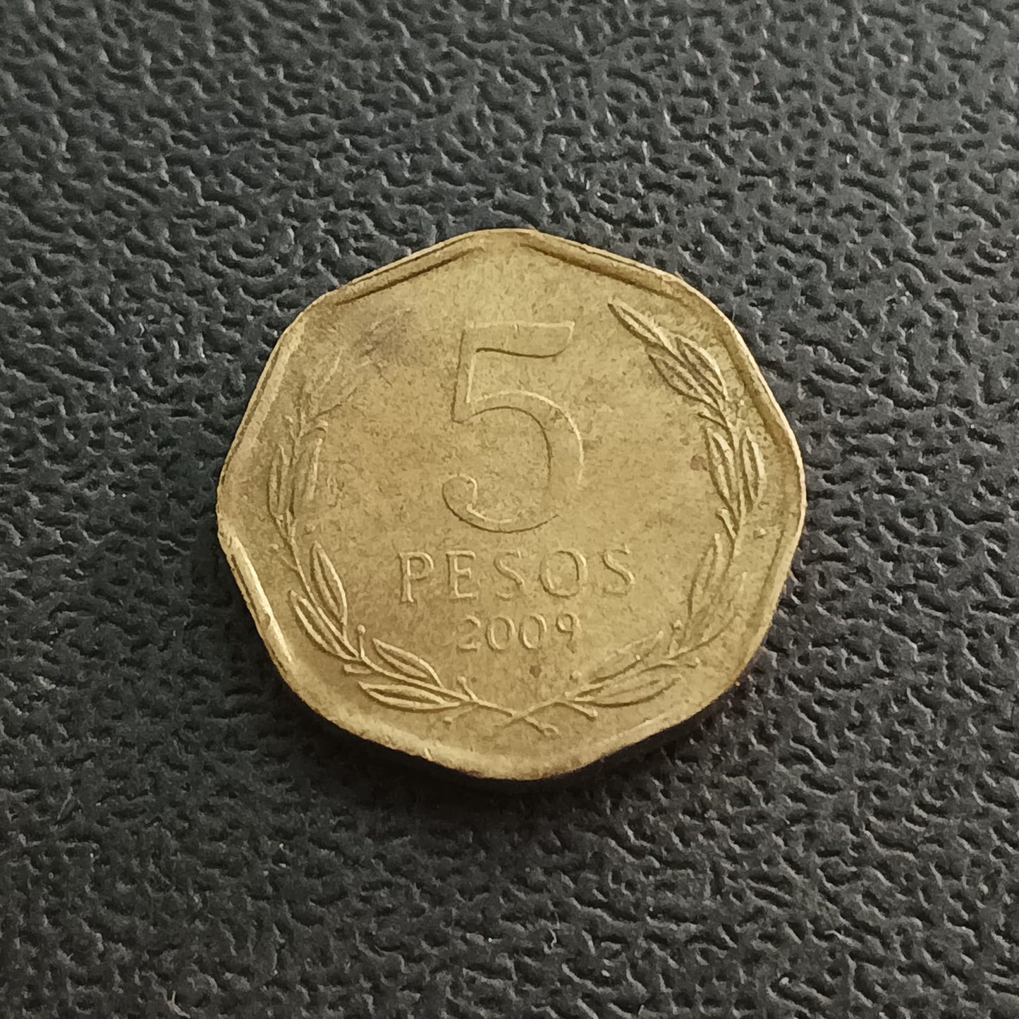 5 Pesos 2009 - Chile