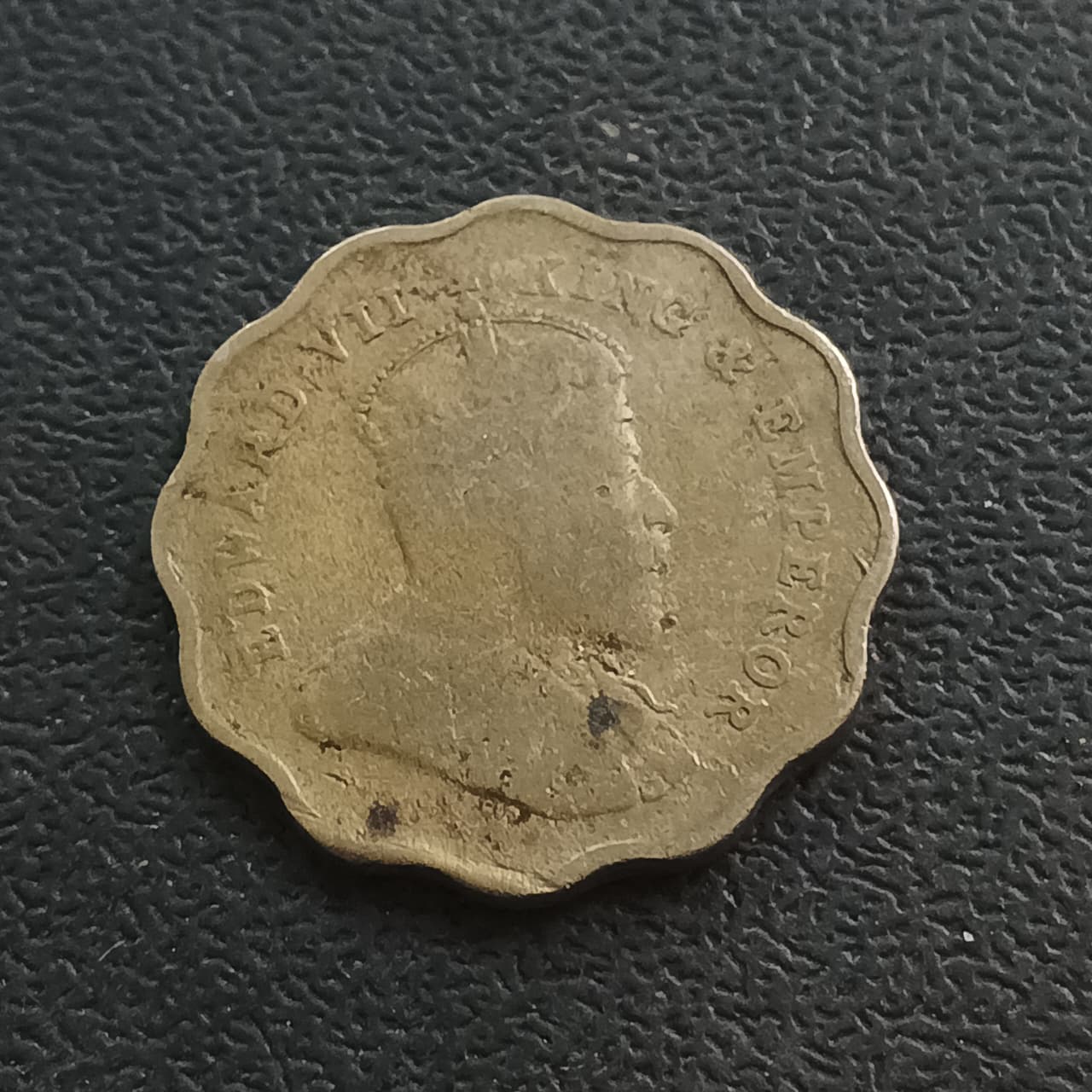 1 Anna 1908 Edward Scarce (Ref : 040206)