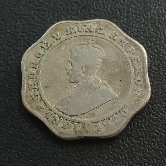 4 Anna 1920 Calcuttta - (Ref : 110202)