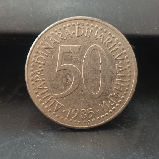 50 Dinara (1985-1988) - Yugoslavia