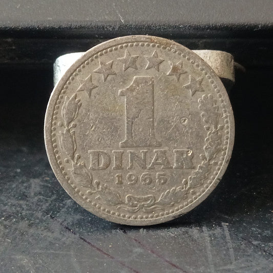 1 Dinar 1965 - Yugoslavia (Single year issue)