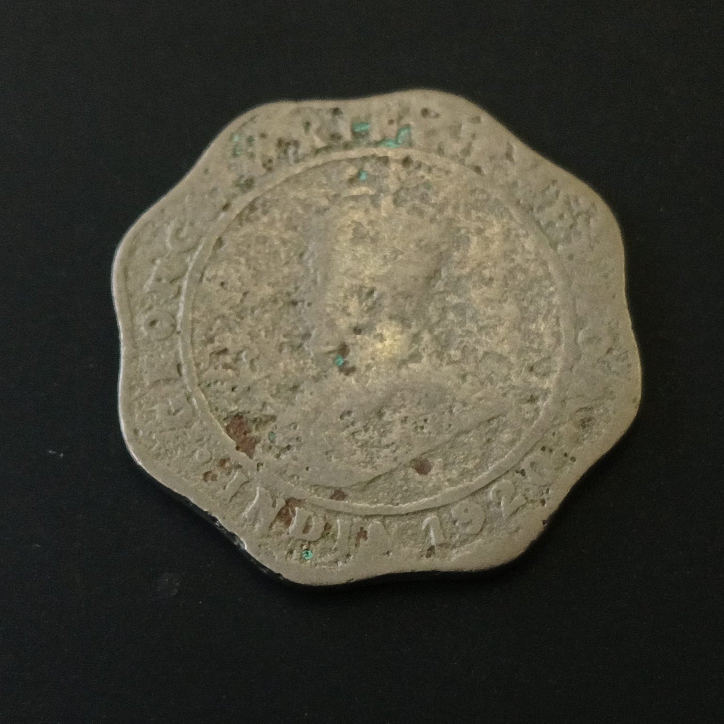 4 Anna 1920 Calcuttta Scarce (Ref :040602)