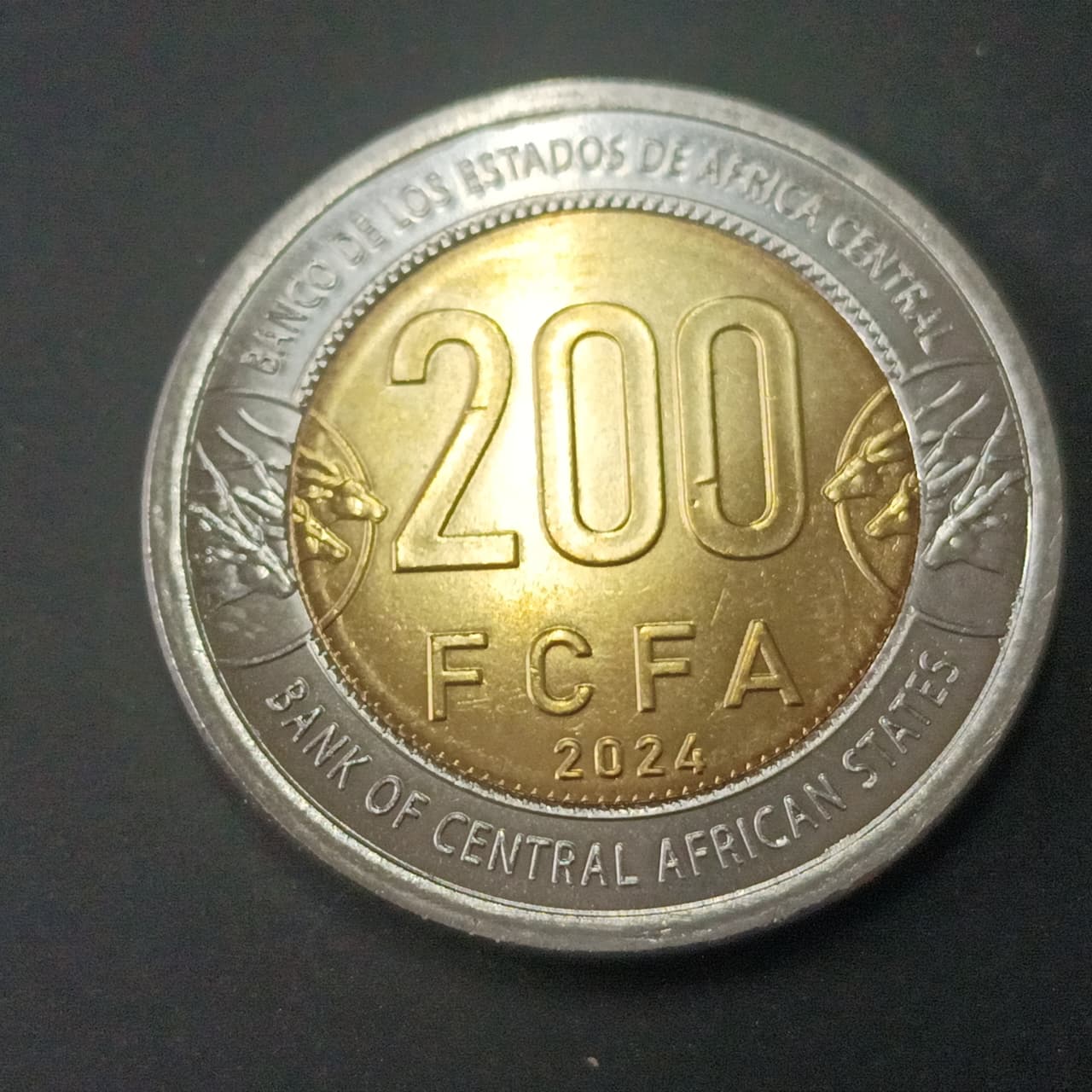 200 Francs CFA 2024 UNC - Central African States