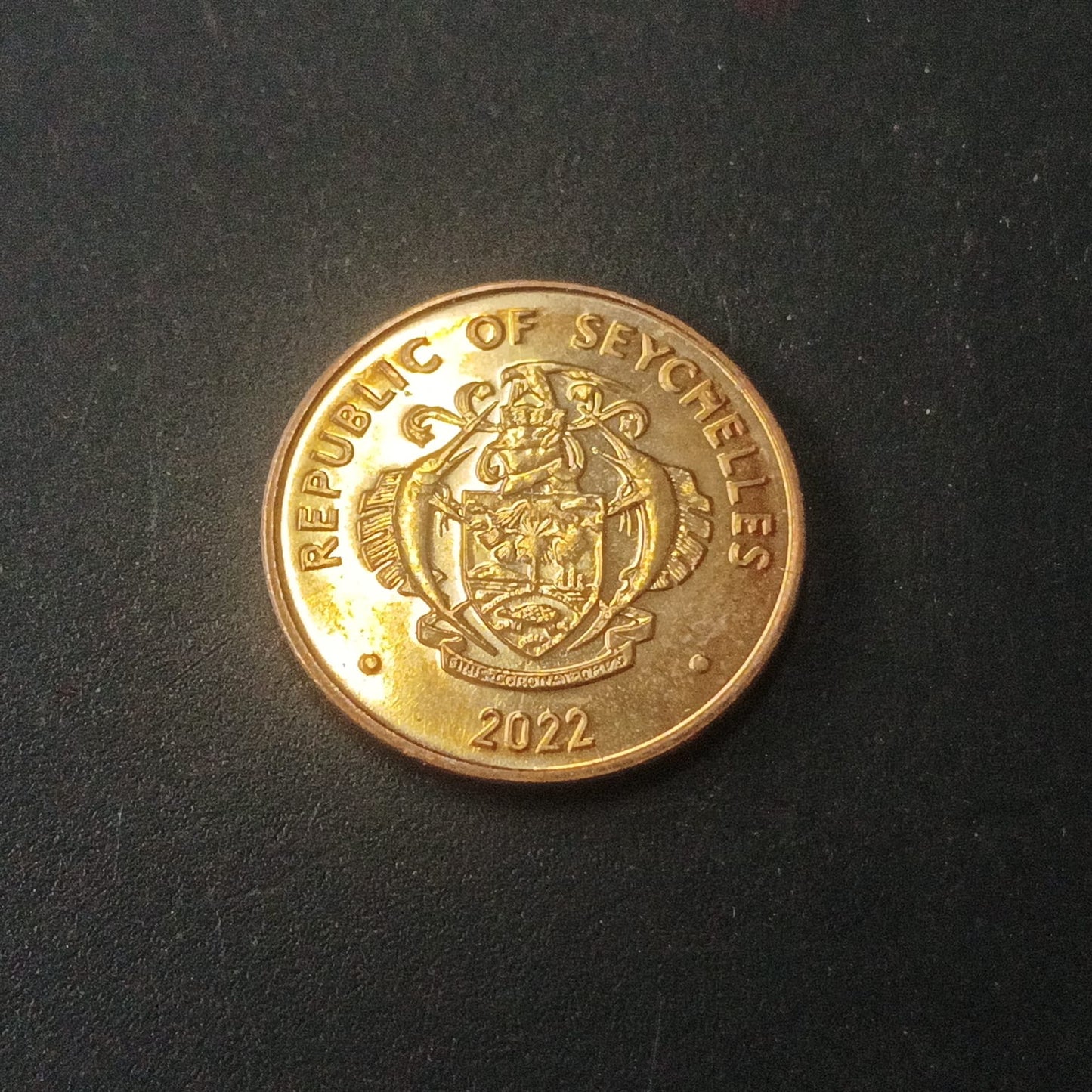 1 Cent 2022 UNC - Seychelles